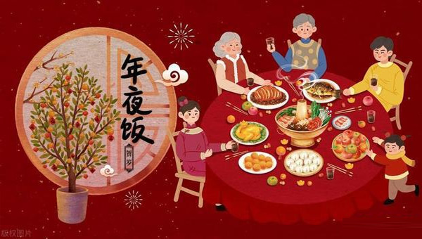 煙花綻放，除夕之夜迎來新希望
